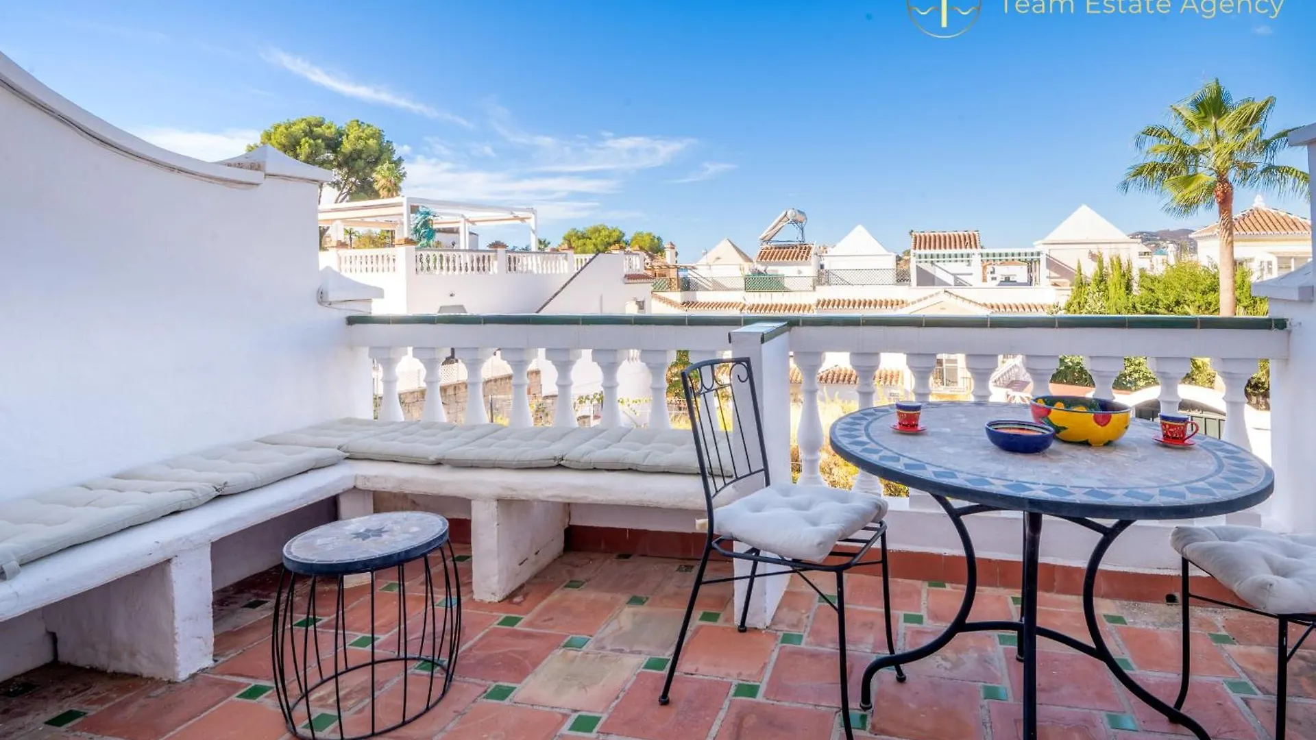 Rooftop Terrace Close To Burriana Beach And Town Center Nerja Spain